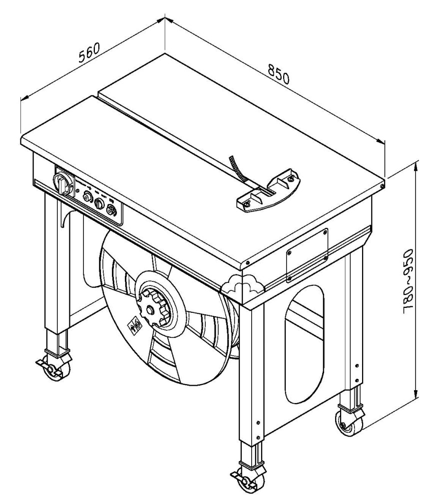 Вакуумный упаковщик DZ-280A